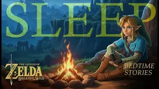 Fall Asleep in The Legend of Zelda Forests | Sleep Story & Cozy Hyrule Campfire Ambience