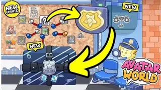NEW Avatar World Police Update 🚨 Secrets, Badges & Hidden Missions!#avatarworld #tocaboca #newupdate
