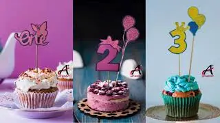 Cake topper #Hand Cut Numbers, #Paper Crafts,