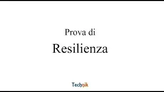 Technik: Prova di Resilienza (Pendolo di Charpy)
