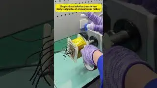 single-phase isolation transformer factory #manufacturing #factory #transformers #LeilangElectric
