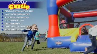 Magic Castle 15 Commercial Inflatable Bouncer by Blast Zone