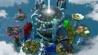 [500 Hours Minecraft Build] Equilibrium City 2.0 by Andre/Tuntematon (with world download!!!)
