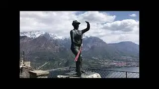 Madonna del Ghisallo on a bike