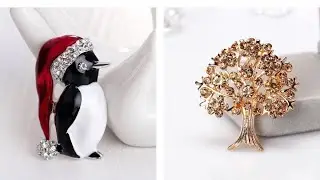 Affordable Luxury || Fashion Brooches for Fall & Winter || AtHomeWithZane Store
