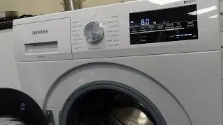 Siemens WM14T481GB 1400 Spin Washing Machine Demo