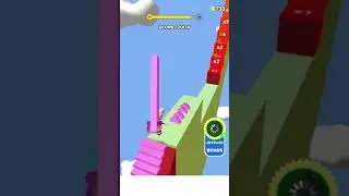 Stair Run NEW UPDATE GAMEPLAY  ALL LEVELS! NEW GAME  Shorts (Android, iOS) # 53