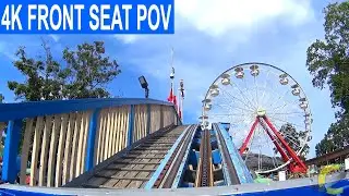 Kiddy Coaster (4K Front Seat On Ride POV), Playland Park, Rye, NY