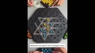 Chain Triangle Chess Game Triggle Rubber Band Game