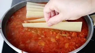👩‍🍳PİŞİRMESİ ÇOK KOLAY💃🏻LEZZETİ OLAY 💯 TARİFİ İSE BU KADAR KOLAY 👌TAVADA PRATİK LAZANYA TARİFİ 💯