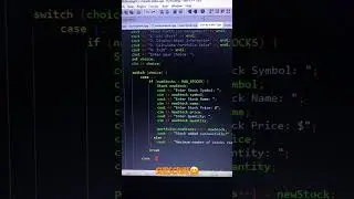 stocks portfolio IDE dev c++ 