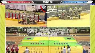 ABU Robocon 2024 India: AKGEC vs PICT, Pune [League Match 12]
