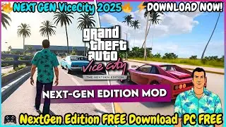 🔥How To Download GTA VICE CITY🚗 NextGen Edition in PC 2025 for Free |GTA VICE CITY Remasterd | #gta
