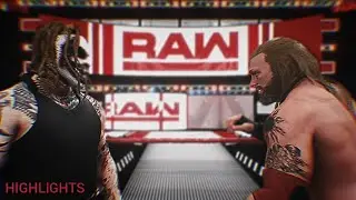 The Fiend Return to Monday Night RAW for a fight against Edge ! Bray Wyatt vs Edge (GER)