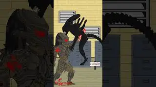 Alien Vs Predator | Short 5 #alien #predator #shorts