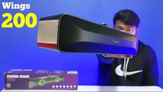 Wings CenterStage 200 16 W Bluetooth Speaker Unboxing + Review | Best Speaker Under 1000/-