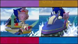 Sonic Rush Adventure(Nintendo DS) Whale Point Zone & Plant Kingdom Zone