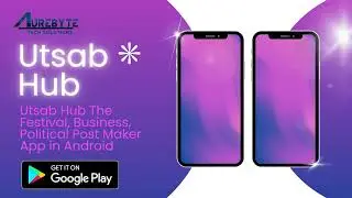 #utsabhub #festival #postmaker Utsab Hub The Festival, Business, Political Post Maker App in Android