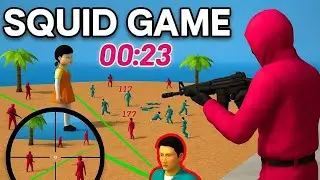 Squid Game EP-76🐙 K-sniper 3D Android Gaming #subwaysurfers #live #shorts #shortsfeed