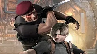 Resident Evil 4 HD Project - Krauser: Final Form Boss Battle, Knife Only, No Damage (4K 60FPS)