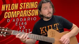 Nylon String Comparison on Godin Multiac Encore. D’Addario EJ46 vs EJ46TT.