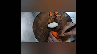 Vegetable conch shell 🐚 sankha carving step by step 