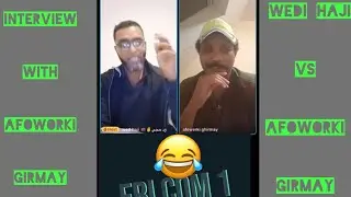 ERI COM- Wedi Haji Vs Afoworki Girmay Funny Video 😬😂 #ericom1 #wedihaji #jaber