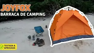 Barraca JOYFOX: vale a pena?Meu teste completo na Areia!