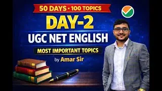 UGC NET English Day-2 | Hamlet by William Shakespeare & Rasa Theory | 50 Days 100 Topics