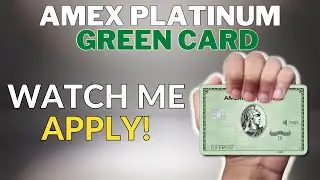 Посмотрите, как я подаю заявку на грин-карту AmEx!!! Повышенное предложение на 60 000 баллов!