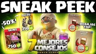 🚨 SNEAK PEEK: -50% SKINS, HUGE MERCHANT DISCOUNTS, and VINTAGE DECORATIONS | Clash of Clans
