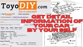 TOYODIY.COM#best website for #Toyota owners #Chassis Number, #Engine Number