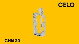 Multicable nylon clamp for cables CHN | Hold up to 30 cables of &Oslash;8mm