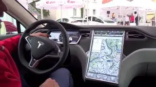 2014 Tesla Model S - 420hp - 420PS - Testfahrt - Drive - Probefahrt