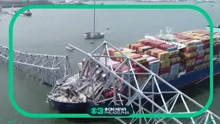 Diver with Philly police discusses rough conditions crews face following Baltimore bridge collapse