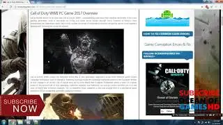 How To Download Call Of Duty WWII For FREE on PC! (2018/2019)Call Of Duty WWII