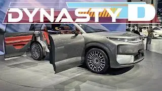 New BYD Dynasty D Luxury SUV Revealed at 2025 Shanghai Auto Show : Interior & Eksterior Detail