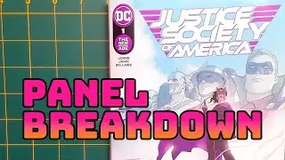 Panel Breakdown: JUSTICE SOCIETY OF AMERICA #1 Clean Line Work With Spectacular Colors