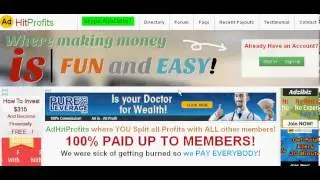 AdHitProfits - Подробная Презентация.Программа существенного дохода