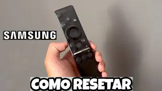 C&Oacute;MO REINICIAR EL CONTROL REMOTO DE UN TELEVISOR SAMSUNG!