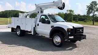2010 FORD F550 BUCKET TRUCK BOOM TRUCK UTILITY TRUCK FOR SALE