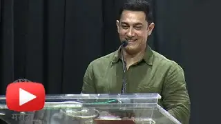 Aamir Khan Gives Speech In Marathi At Mumbai University During A Book Launch Event