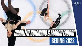 ✨⛸️Charl&egrave;ne Guignard & Marco Fabbri`s impressive dance to Michael Jackson at Beijing 2022🪄