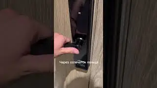 Отпечаток пальца для двери в Китайских квартирах👍🏻