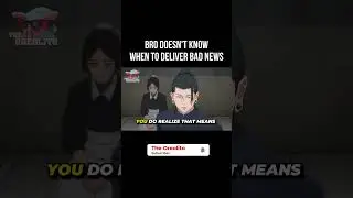Bro Does NOT know WHEN to deliver BAD NEWS #jujutsukaisen #anime #comedy #funny #shorts