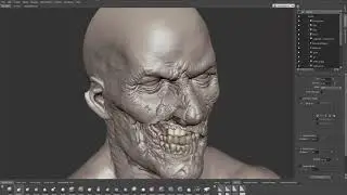 Mudboxを使ってフォトリアルなゾンビを作ってみる