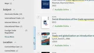 Finding Books in the Library Catalog