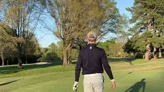 Golfing a few balls at Country Club of Salisbury NC