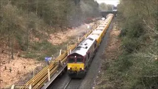 Passing Freight & ECS through Sutton Park