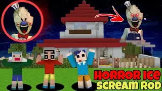 Shinchan Found HORROR ICE SCREAM ROD in Minecraft!😨😱 